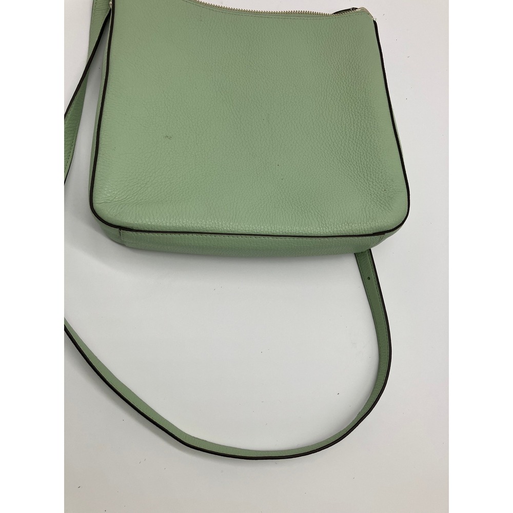 Kate Spade Mint Green Pebbled Leather Crossbody Bag Gold Hardware PXRU7507 - Picture 2 of 8